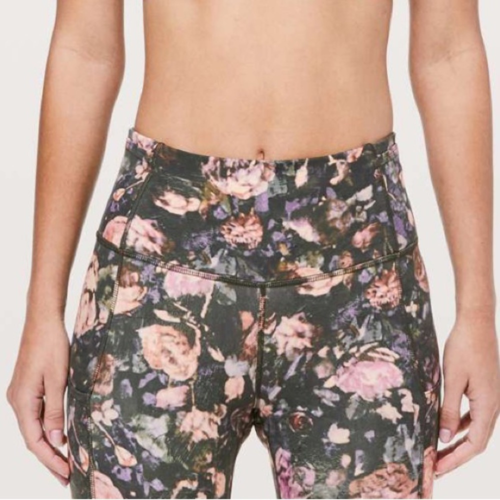 Lululemon Fast & Free Legging - Frosted Rose Multi - Picture 2 of 11